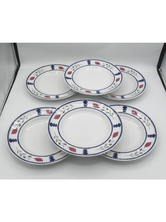Adams Other - Lancaster by Adams China 8 Inch Salad Plates Set of 6 Pattern Code: ADALAN